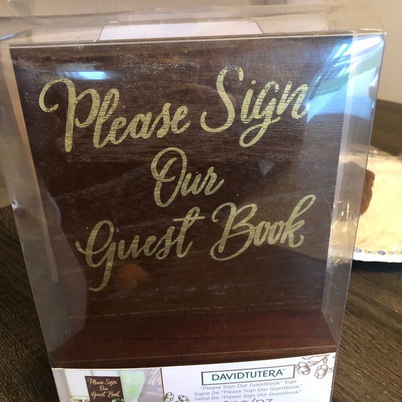 Please Sign Our Guest Book Sign - Picture 5 of 5